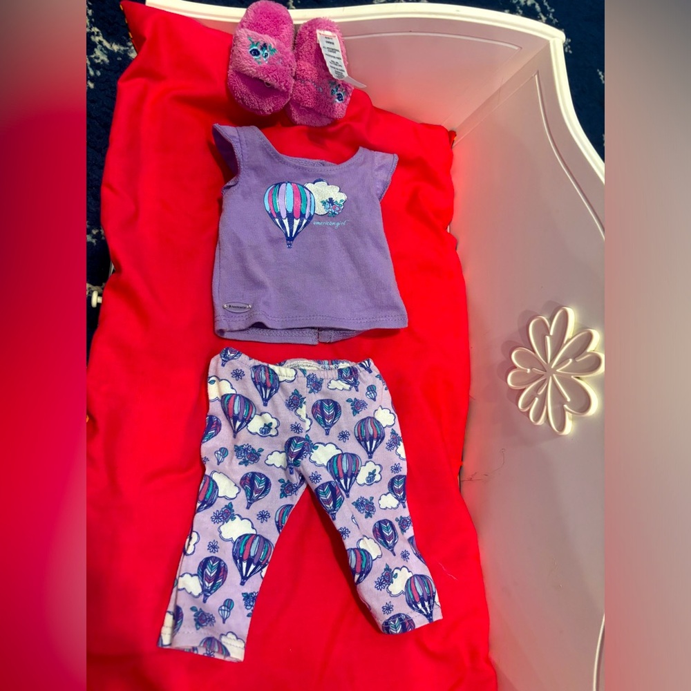 American Girl Doll Dream Pajamas - Hot Air Balloon Design